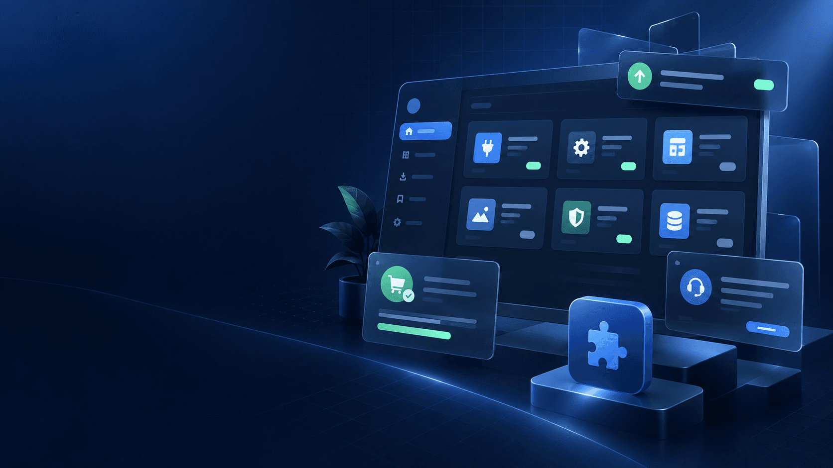 Yunvera account library with orders, updates and support